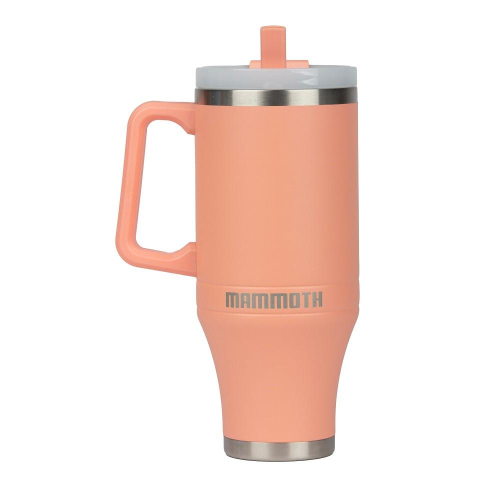 Mammoth Ascent 40 Oz Tumbler With Handle - Coral