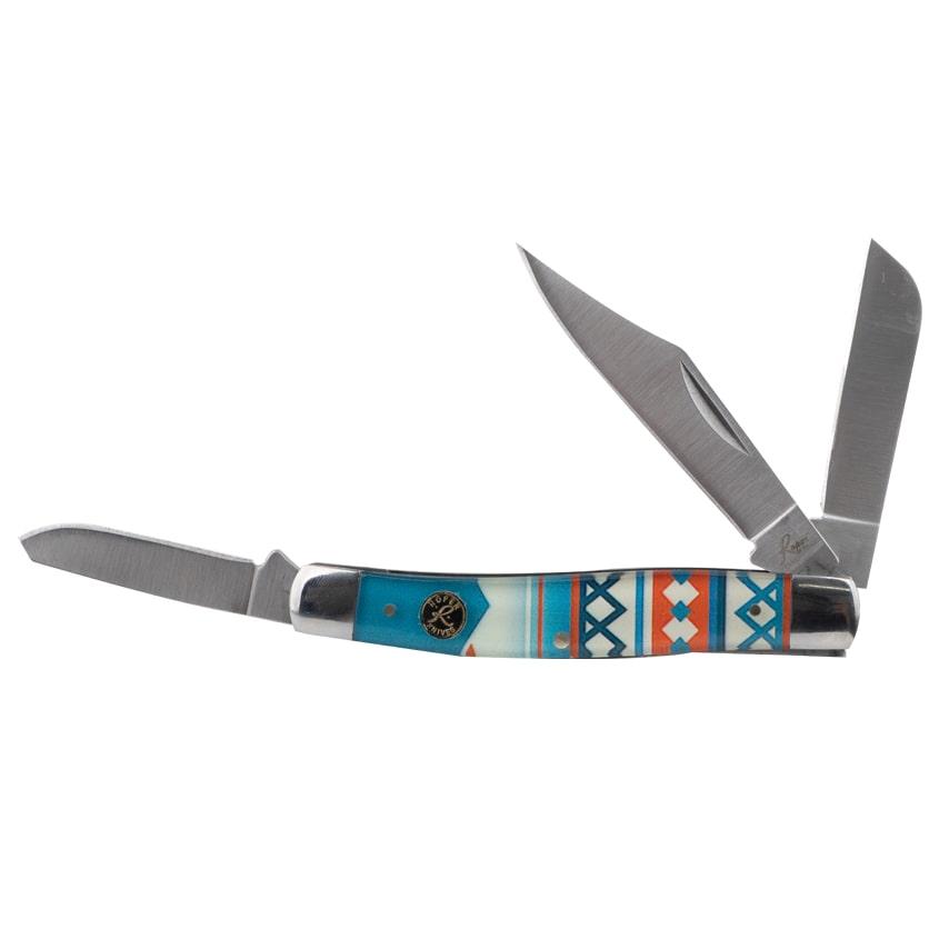 Roper Knife Sunset Series Stockman 3 Blade 3IN