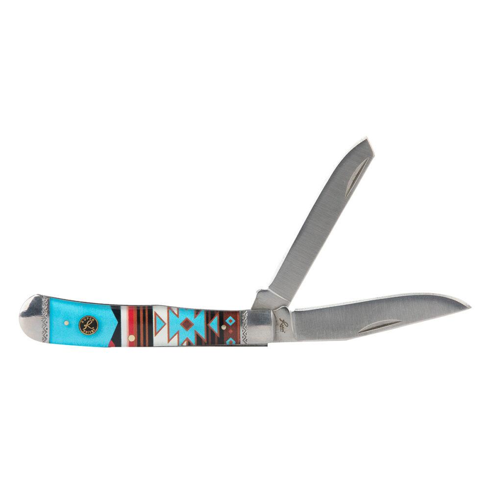 Roper Knife Sunset Series 2 Western Trapper 2 Blade 3.25IN