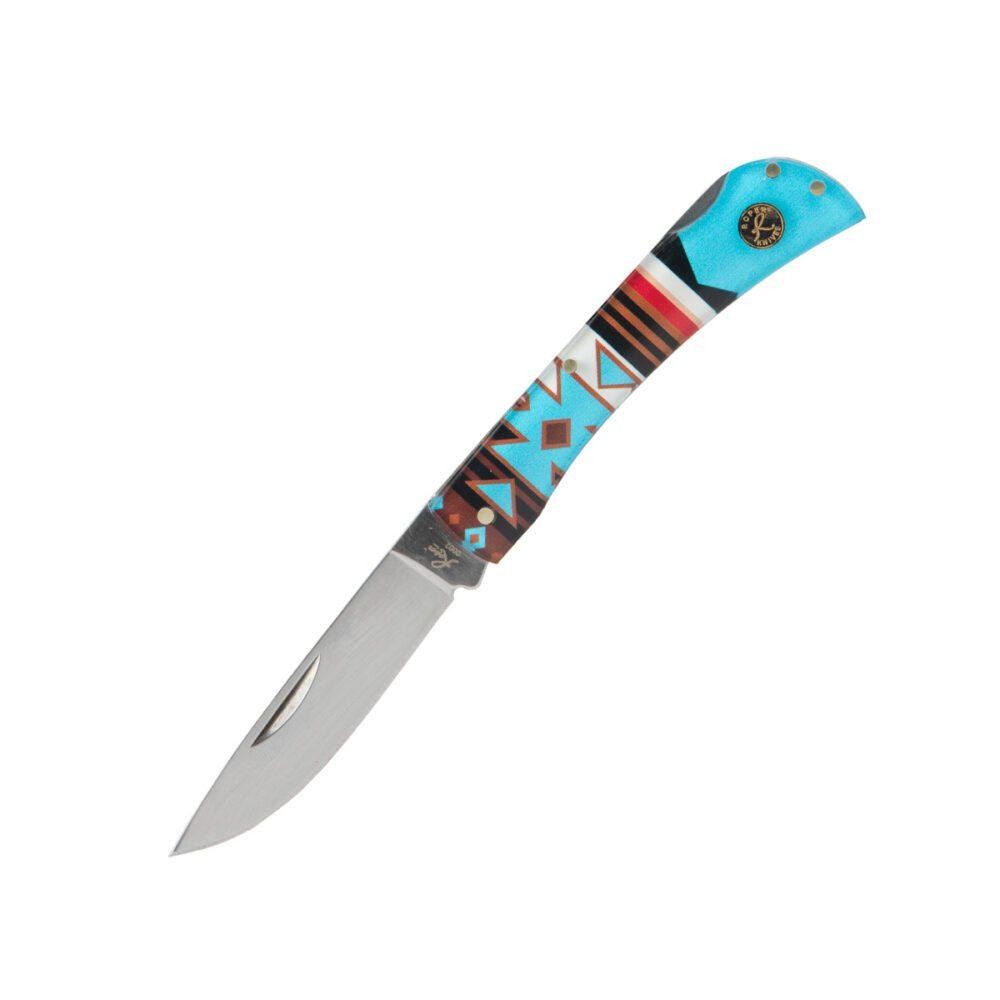Roper Knife Sunset Series 2 Western Lockback 3IN Blade