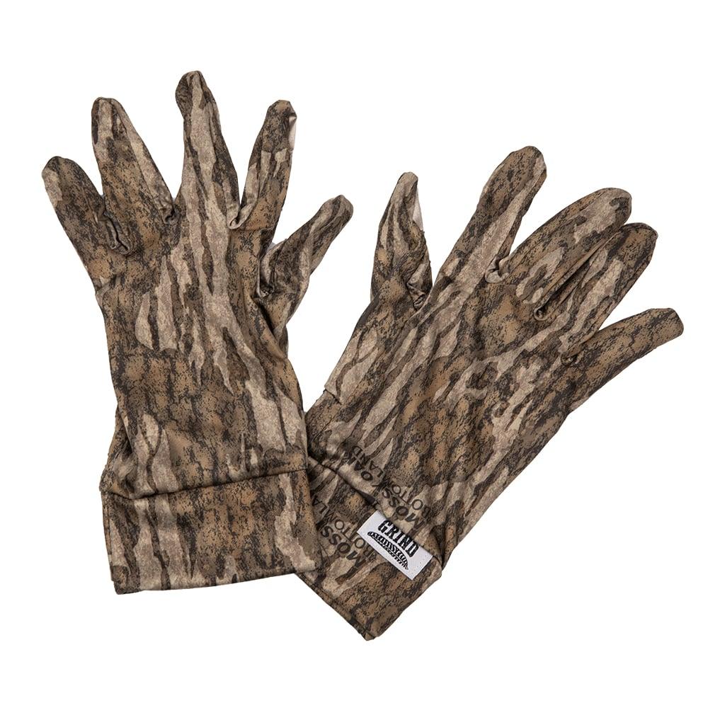 Grind Mossy Oak Bottomland Gloves With Touch Sensitive Grip