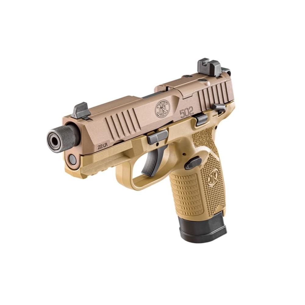 Fn 502 Tactical 22LR 10+1/15+1 Optics Ready