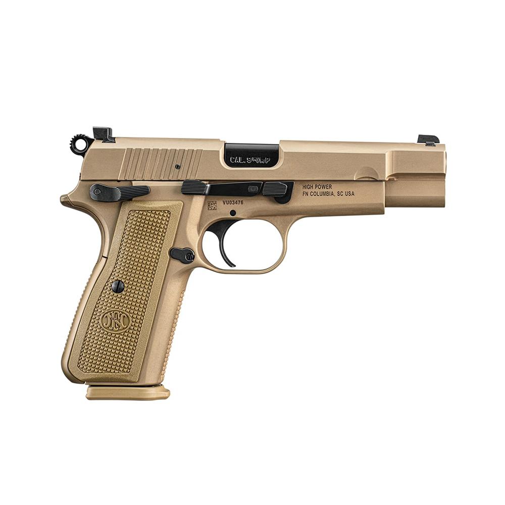 Fn High Power 9MM 4.7 10+1 Fde Pistol