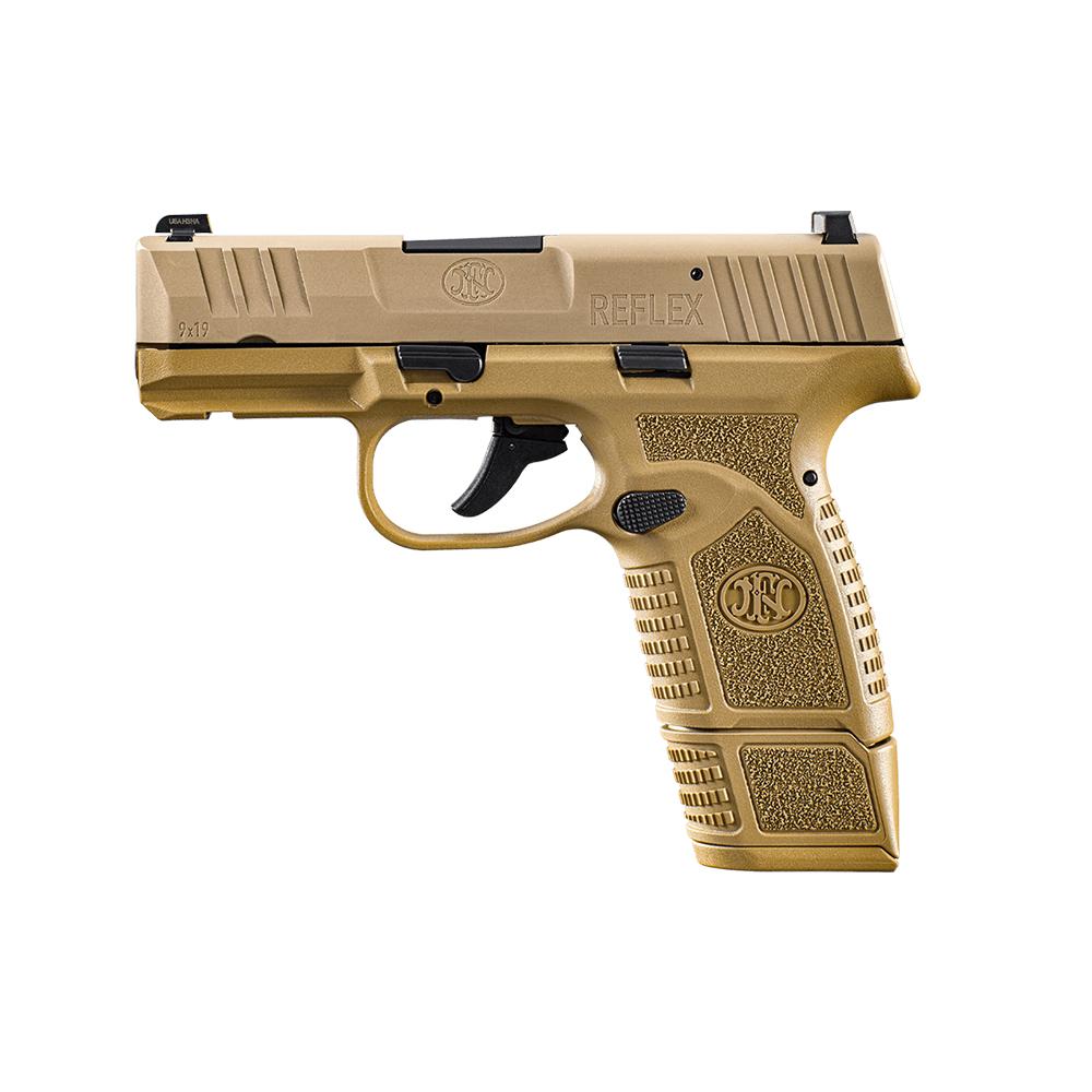 Fn Reflex 9MM 15+1 Fde Semi-auto Pistol