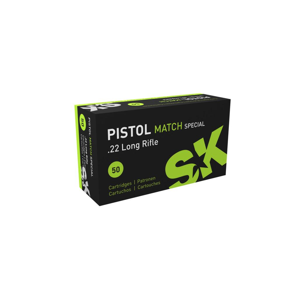 Sk .22LR Pistol Match Special 50 Rnds Ammo