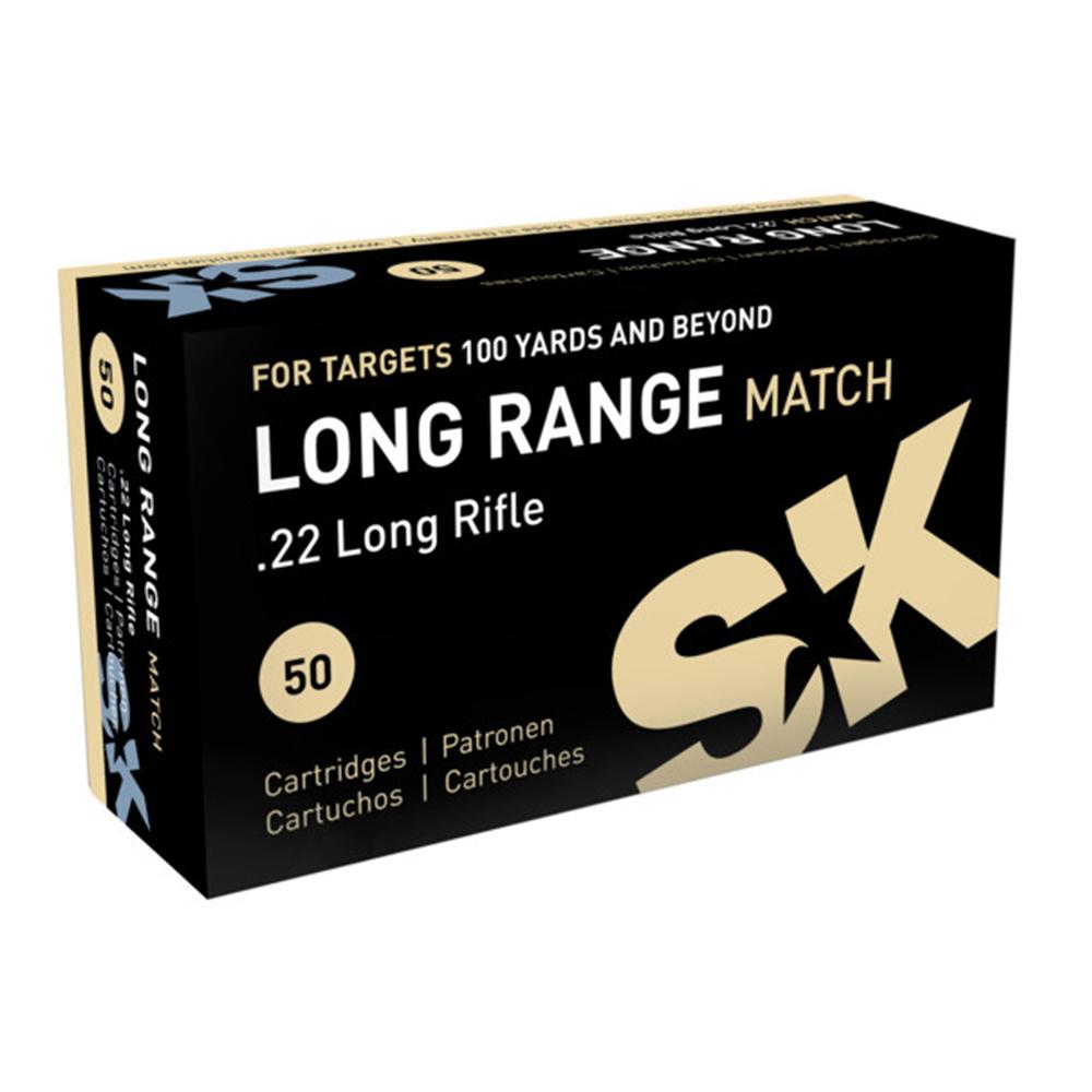 Sk .22LR Long Range Match 50 Rds Ammo