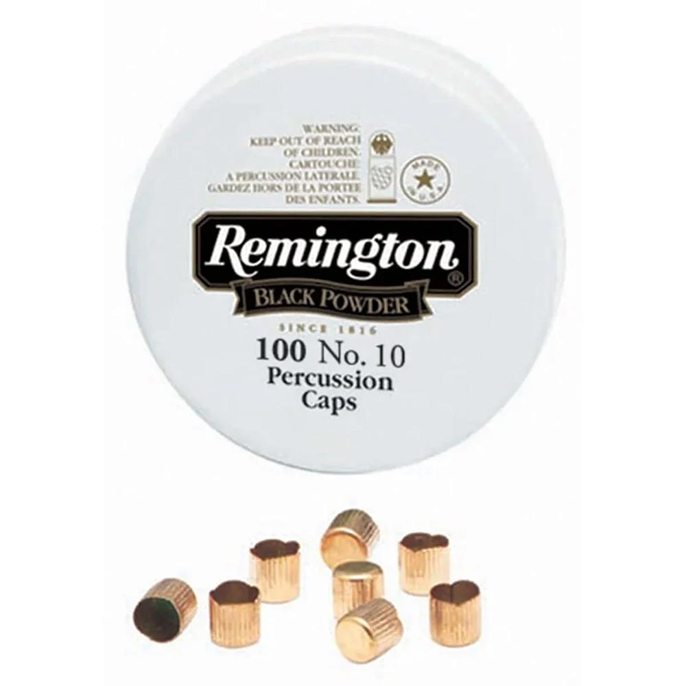 Remington Percussion Caps No. 10 100 Count