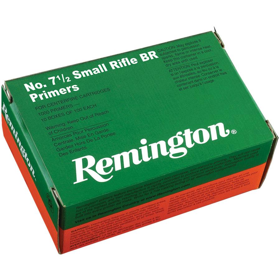 Remington 7-1/2 Small Rifle Primers 1000 Count - Image 2