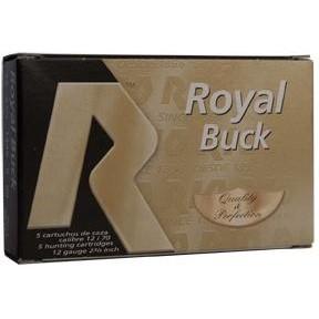 Rio 12GA Royal Buck Buckshot 4 Buck 5/BX 2-3/4 21-PELLET