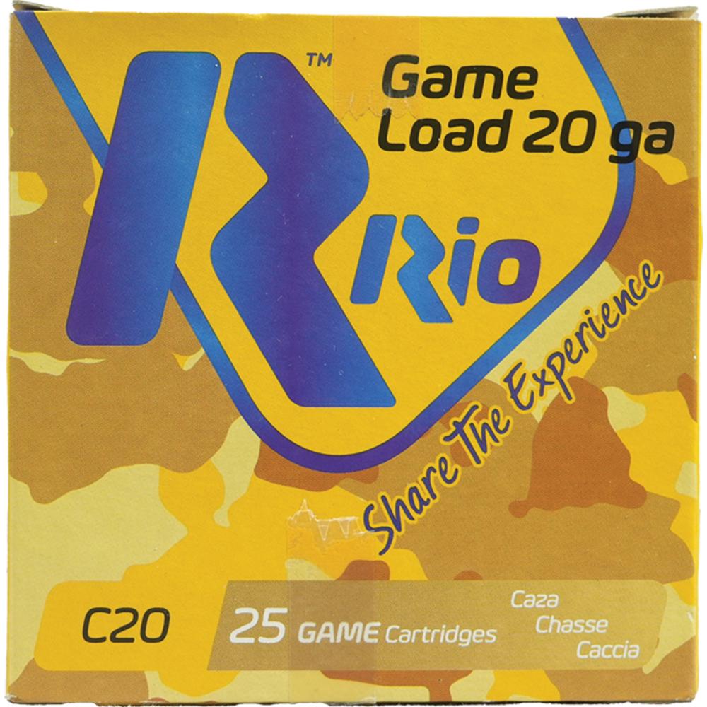Rio 20GA Royal Buckshot 1 Buck 9-PELLET 25/BX