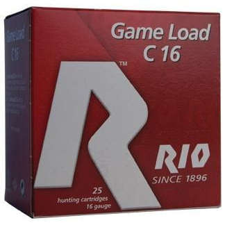 Rio Game Load 16GA 2-3/4 1-1/8OZ 25/BOX