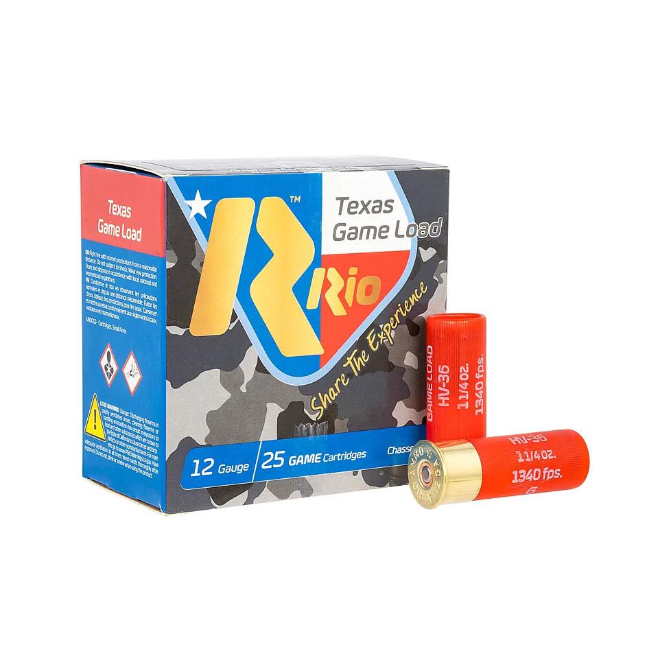 Rio Texas Game Load Hv 12GA 2.75 1-1/4OZ 7.5 Shot