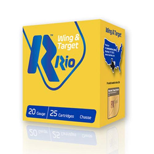 Rio WT208 Wing & Target 20GA 2 3/4 7/8OZ 8 Shot 25 Rd