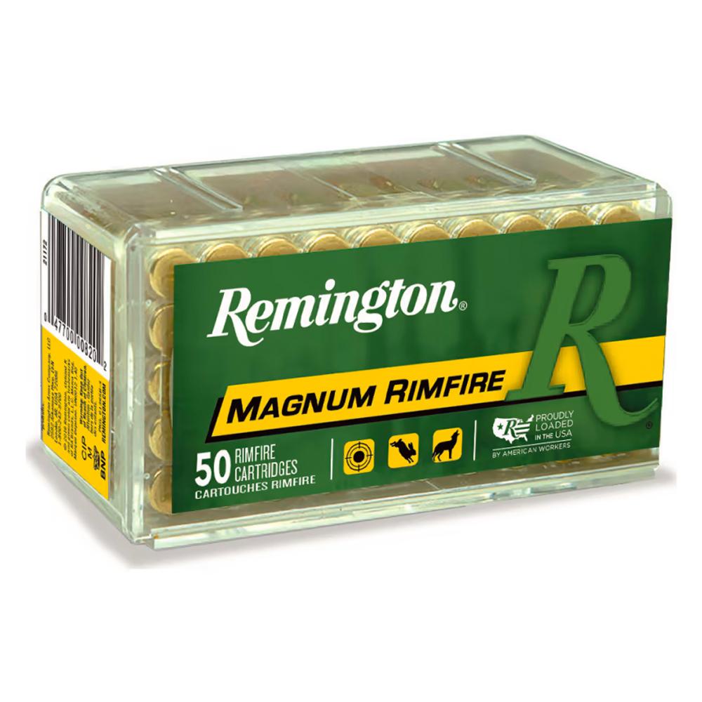 Remington 17 Hmr 20GR Jacketed Soft Point 50RD