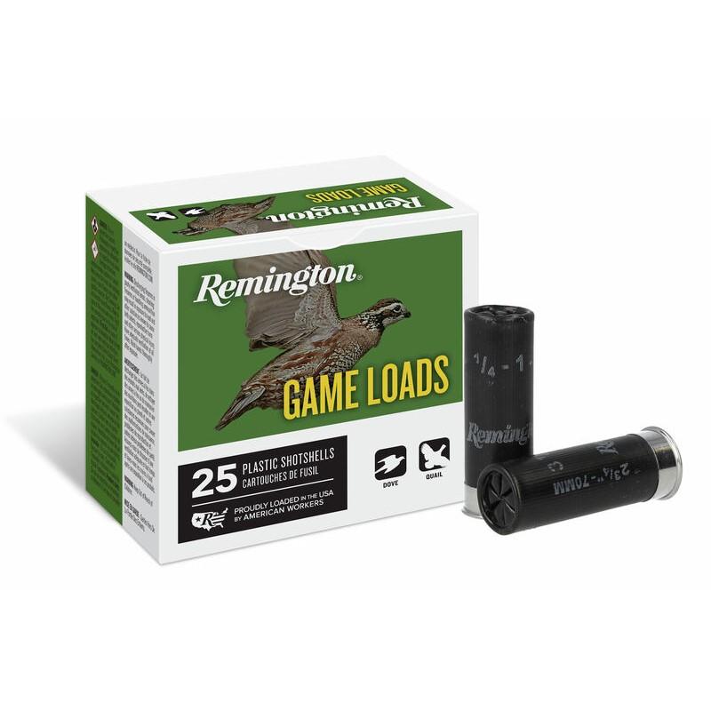 Remington Game Loads 16GA 2-3/4IN 1OZ 7.5 Ammo 25RD