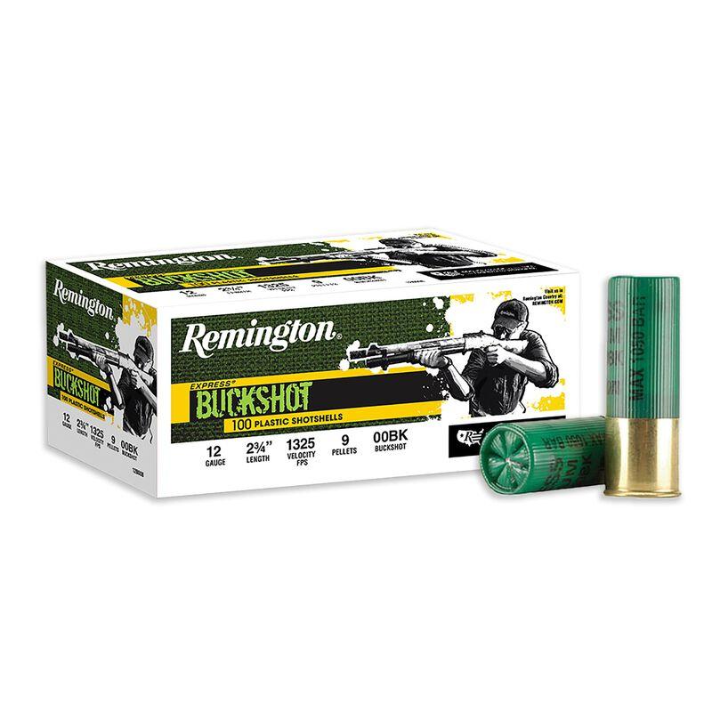 Remington Express Buckshot Loads 12GA 2-3/4 00BK 100RD