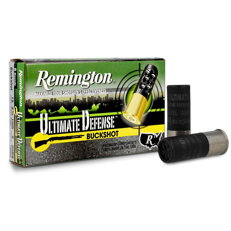 Remington Ultimate Defense 12GA 2-3/4 00 Buckshot 5RD