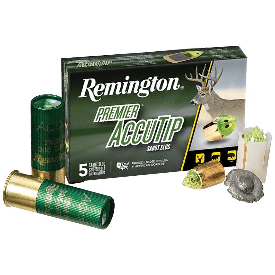 Remington Accutip 12GA 2.75 385GR Sabot Slug 5RD
