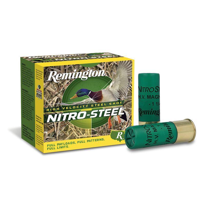 Remington Nitro-steel High Velocity 12GA 3 1 3/8OZ T Ammo 25RD