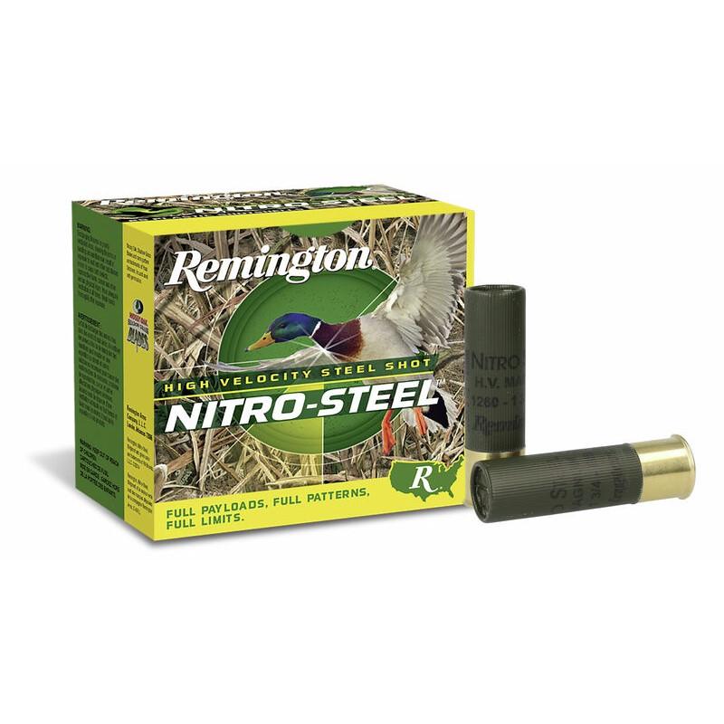 Remington Nitro-steel High Velocity 10GA 3-1/2 1-1/2OZ 2 Shot Ammo