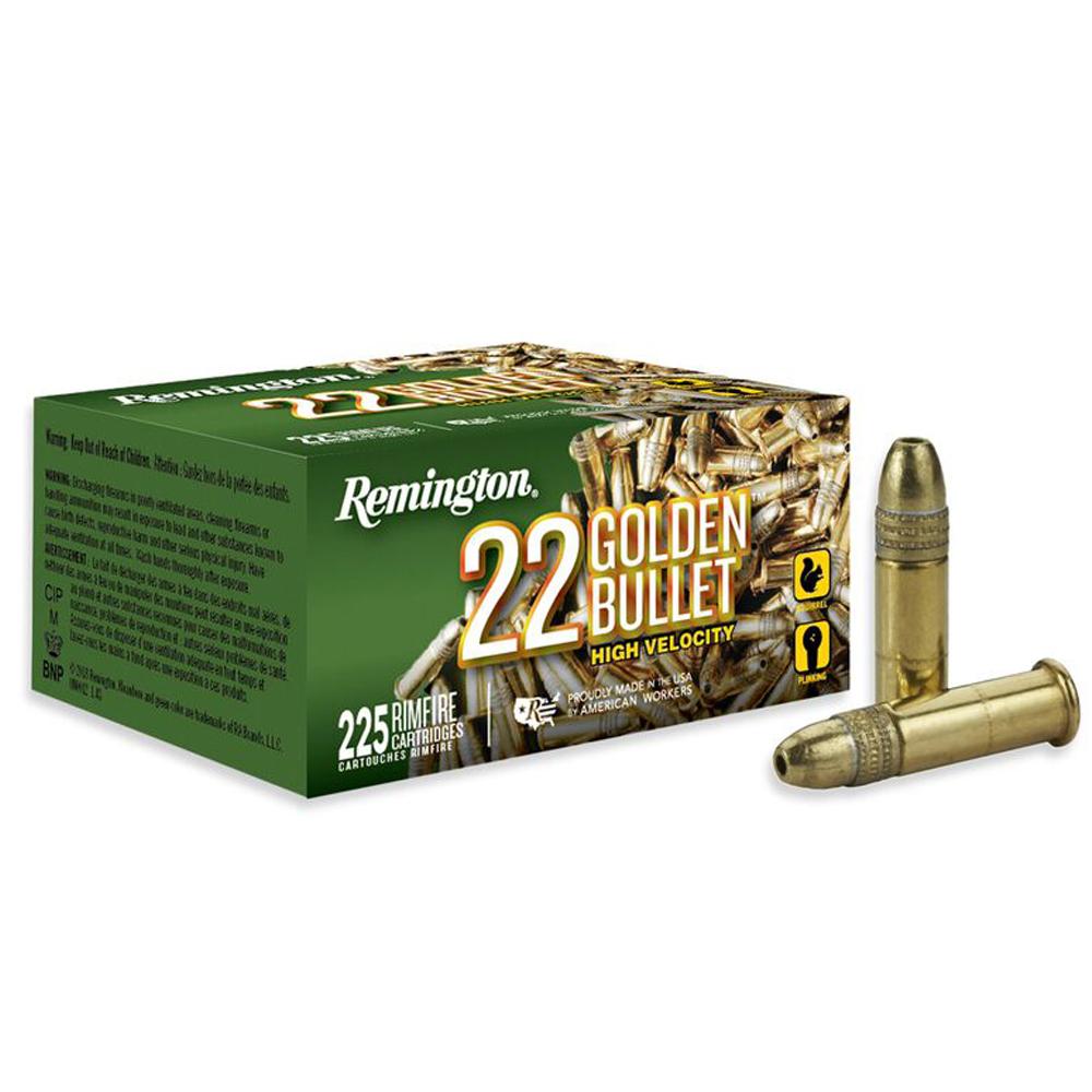 Remington 22LR Golden Bullet 36GR Hp 225RD
