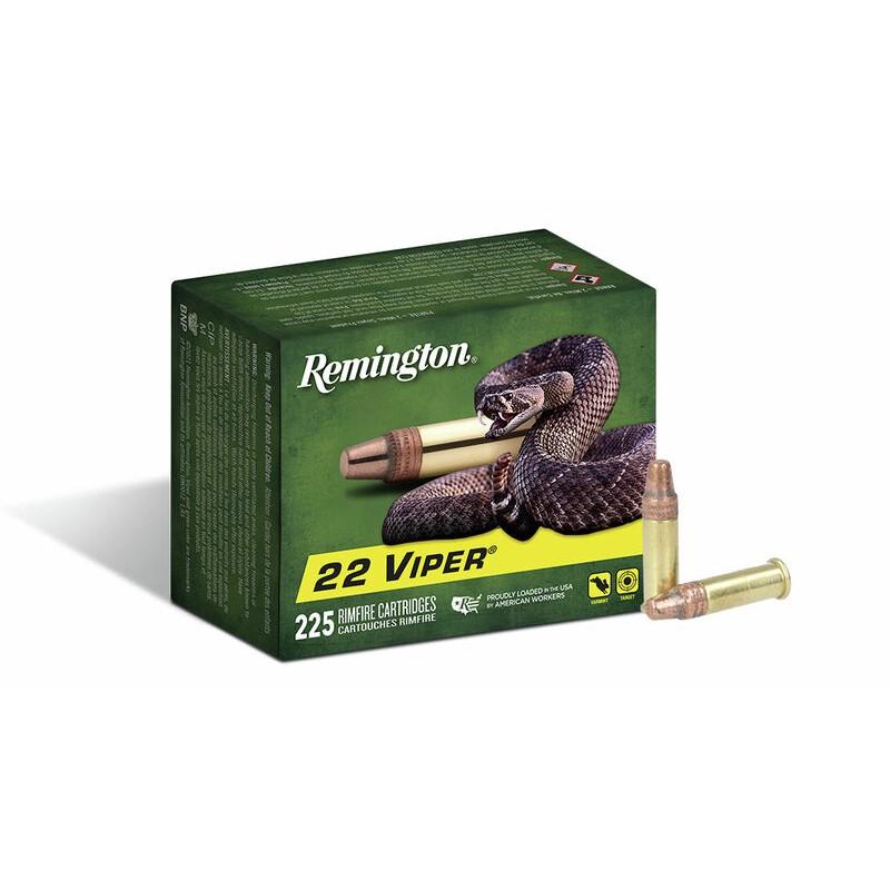 Remington Viper 22LR 36GR Truncated Cone Solid Ammo 225RD