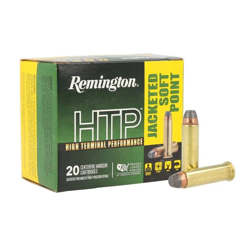 Remington Htp 357 Mag 158GR Jacketed Soft Point 20RD