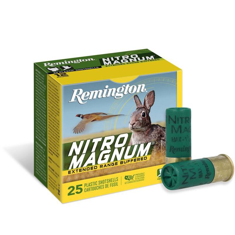 Remington Nitro Magnum Loads 12GA 3IN 1-5/8OZ 4 Shot 25RD