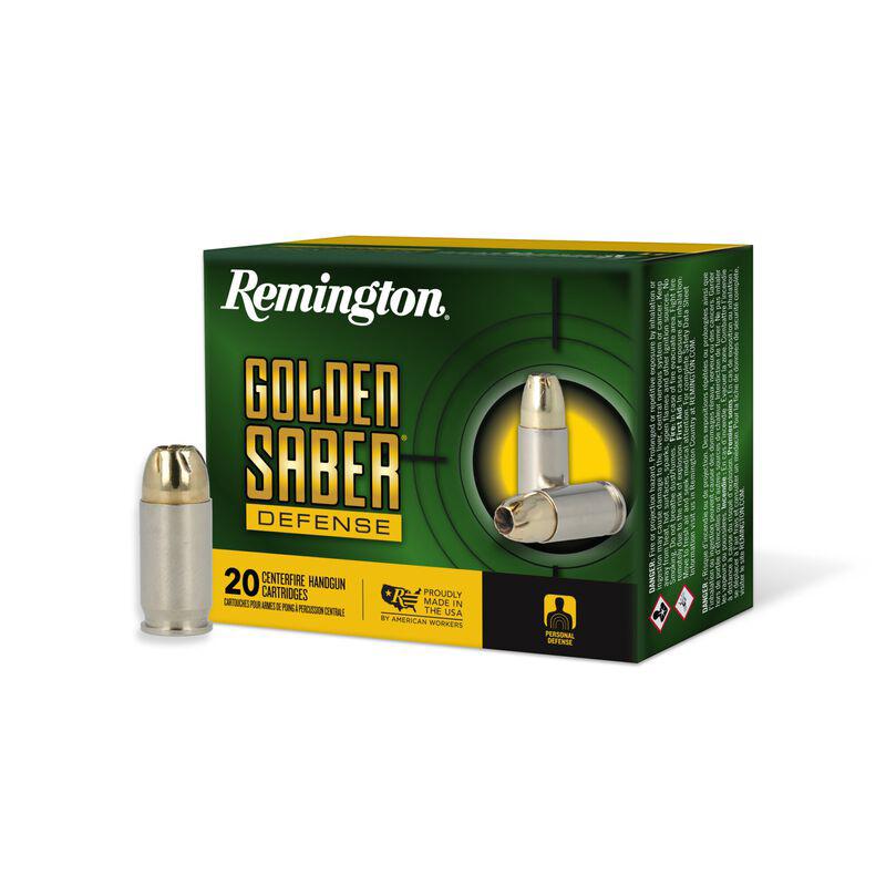 Remington Golden Saber Defense .380 Acp 102GR Bjhp 20 Rd