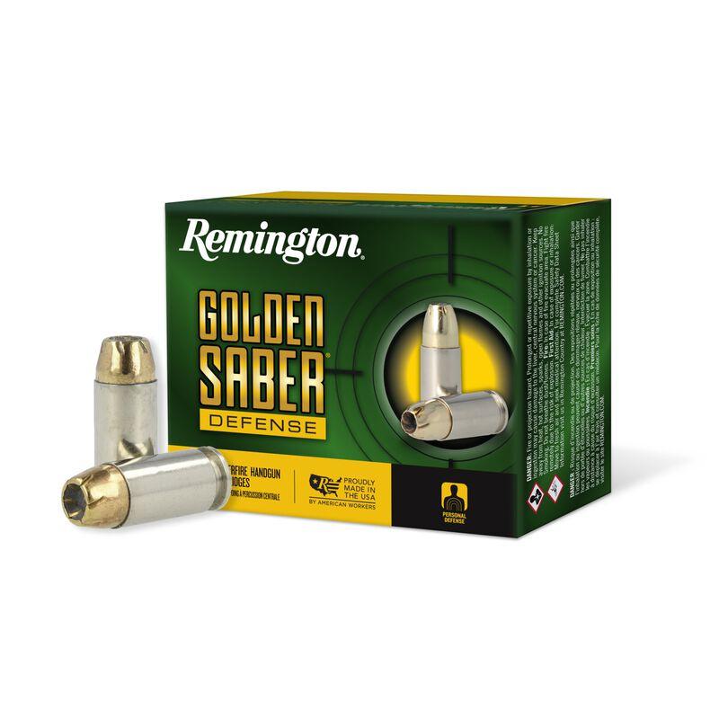 Remington 40 S&w 165GR Bjhp Golden Saber Defense 20 Rd