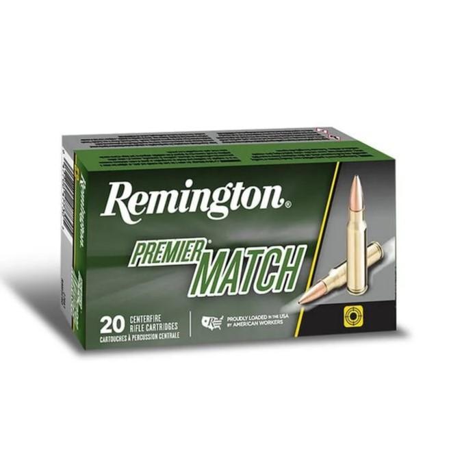 Remington Premier Match 223 Rem 77GR Matchking Bthp Ammo 20RD