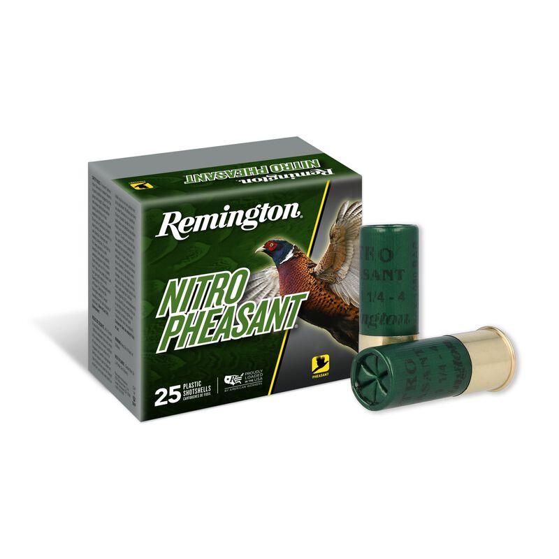 Remington Nitro Pheasant Load 12GA 2-3/4 1-1/4 Oz 4 Shot 25 Rd