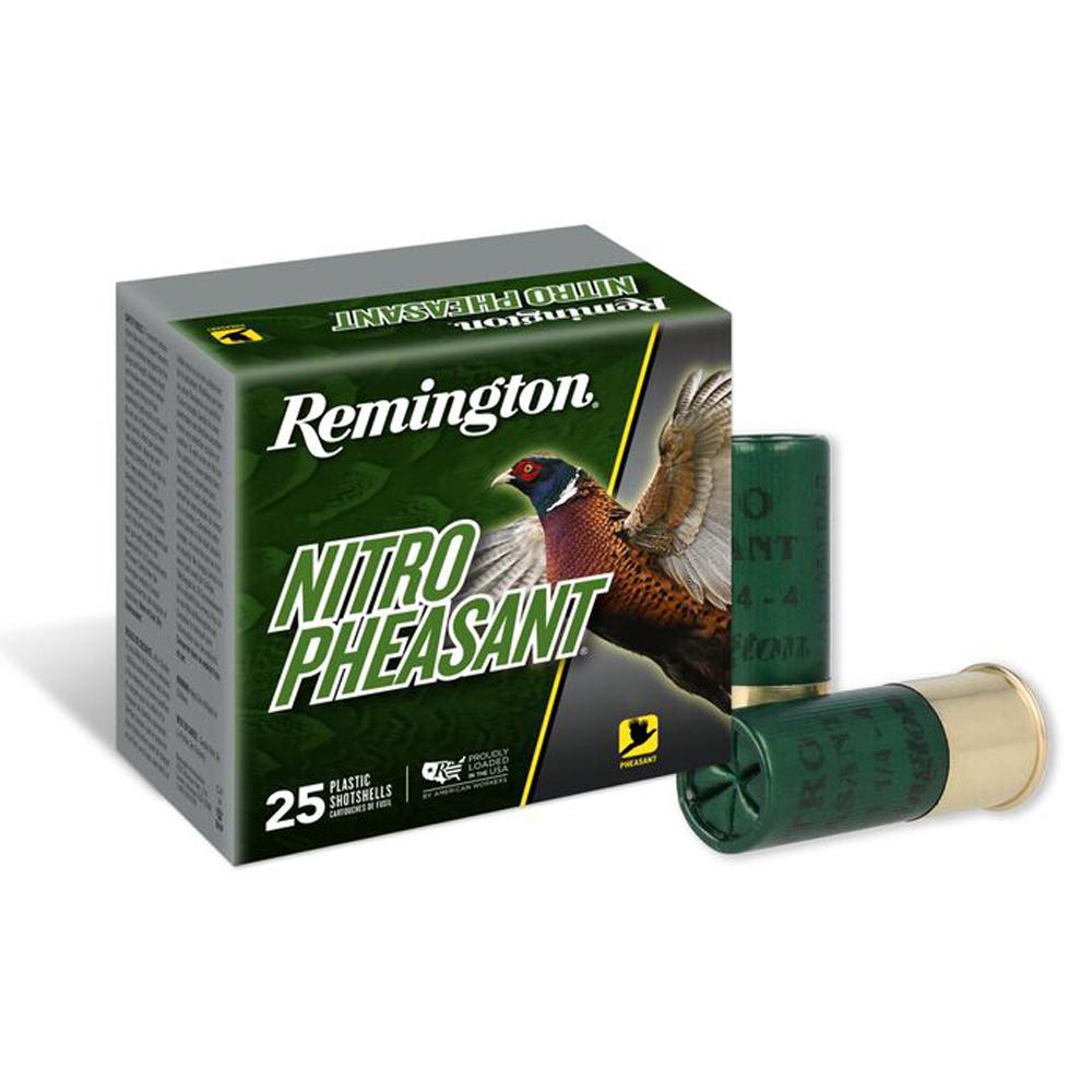 Remington Nitro Pheasant Load 12GA 2-3/4 1-3/8 Oz 5 Shot 25 Rd