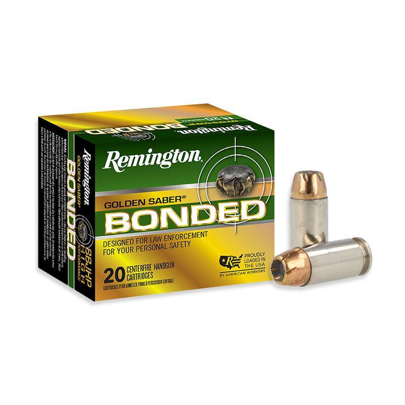 Remington Golden Saber 40 S&w 180GR Bjhp Bonded Ammo 20RD