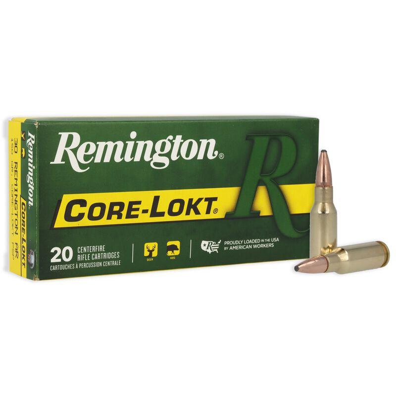 Remington 30 Rem Ar 150GR 20RD Core-lokt Psp Ammo