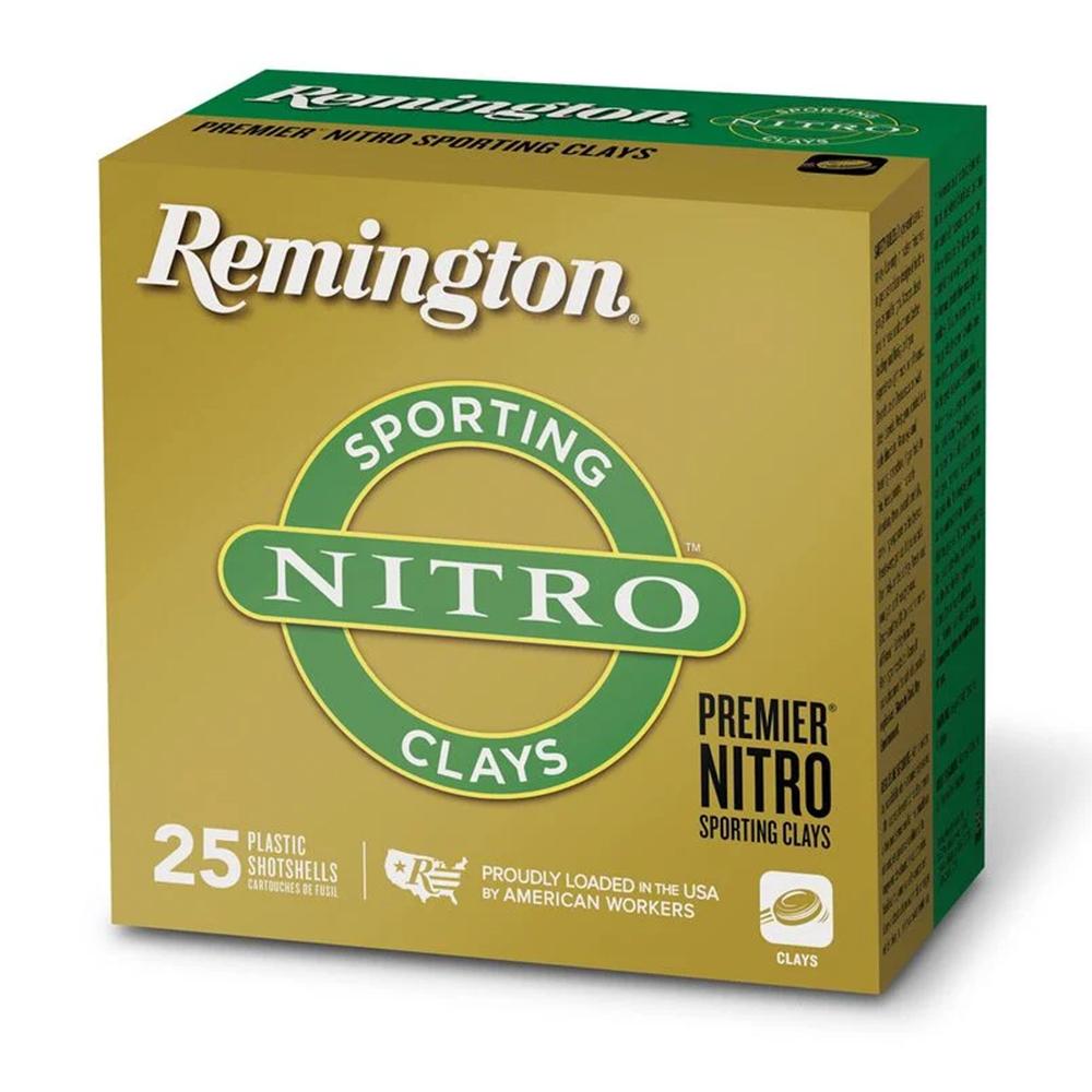 Remington Premier Nitro Sporting Clays Load 12GA 2-3/4IN 1OZ 25RD