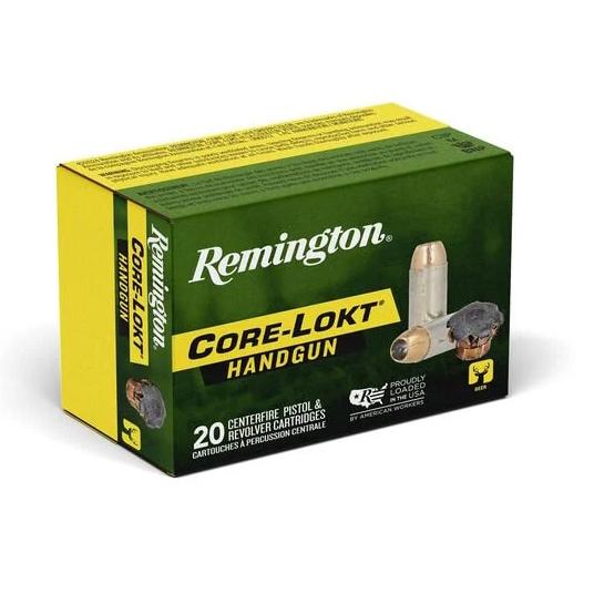 Remington 357 Mag 180 Gr Cljhp Core-lokt Handgun Ammo 20RD