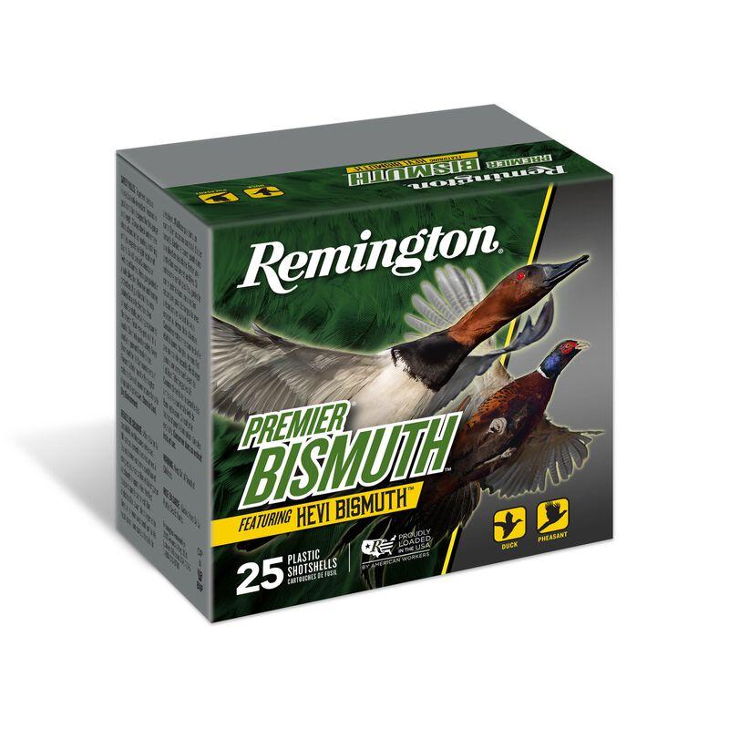 Remington Premier Bismuth 12 Ga 2.75 1.25 Oz 5 Shot Ammo 25RD