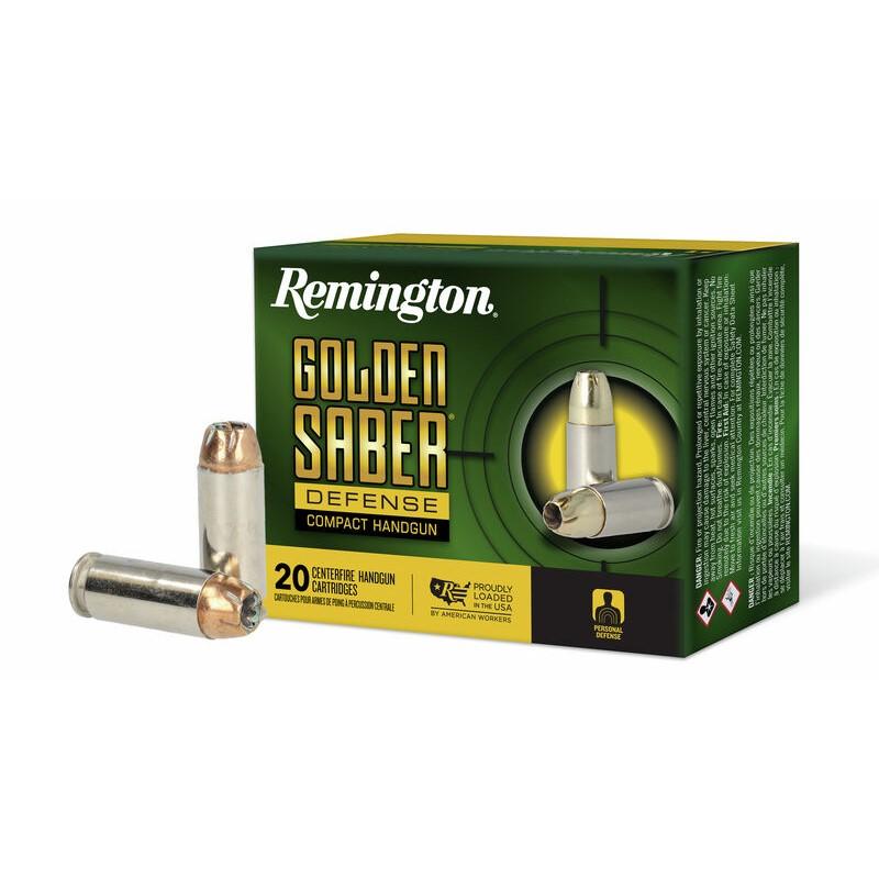Remington Golden Saber Defense 10MM 180GR Bjhp 20RD