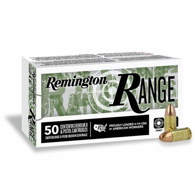 Remington 9MM Luger 124GR Fmj Range Handgun Ammo 50RD