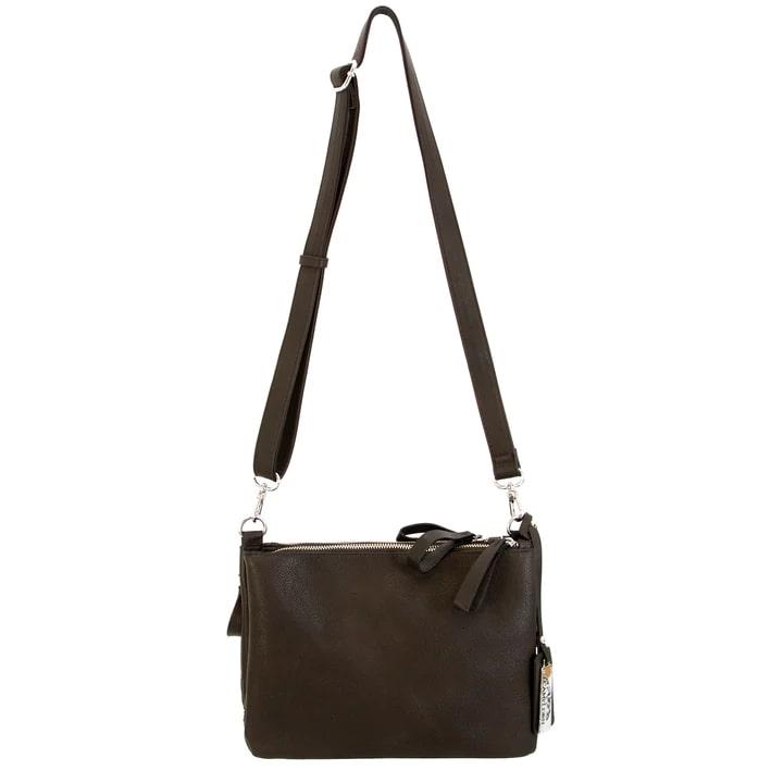 Cameleon Iris Concealed Carry Purse - Burnt Umber