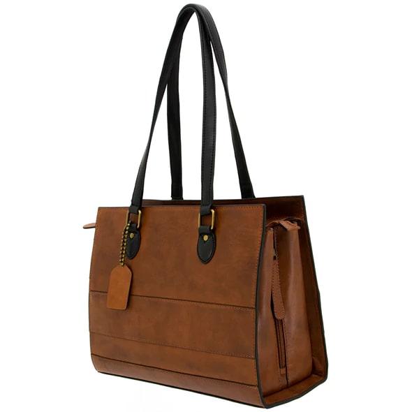 Cameleon Hephaestus Apollo Tan Structured Handbag