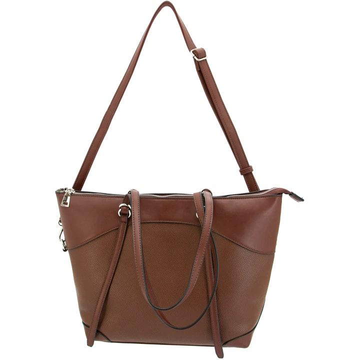 Cameleon Grace Concealed Carry Tote Purse - Tan/brown