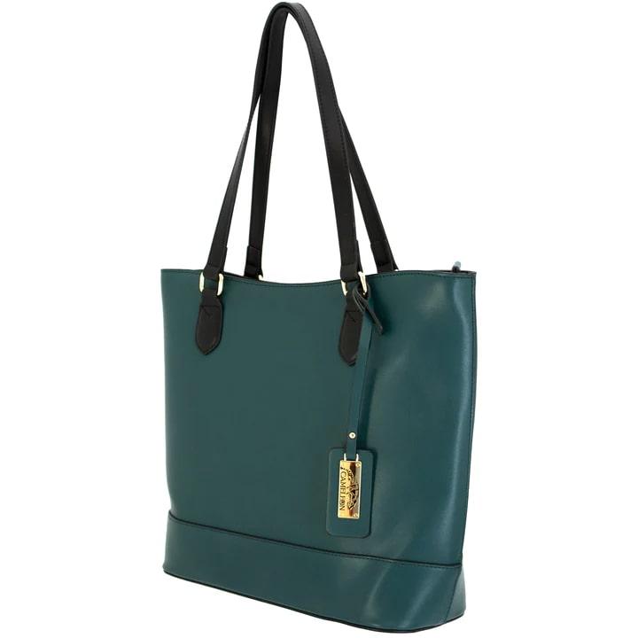 Evelyn Green Tote Bag With Ccw Compartment