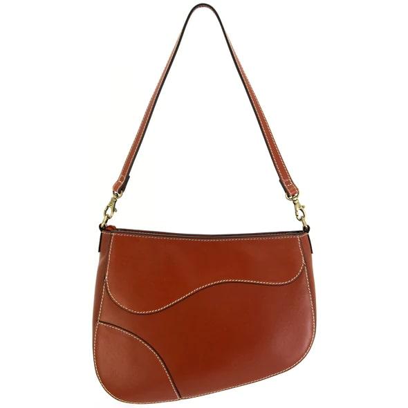 Cameleon Saddle Purse Concealed Carry Bag Brown