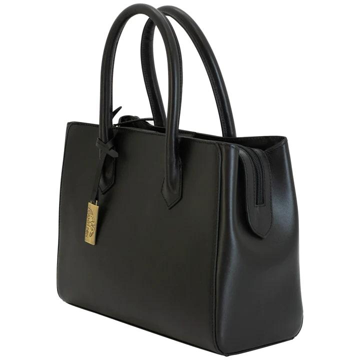 Cameleon Natalie Black Leather Purse