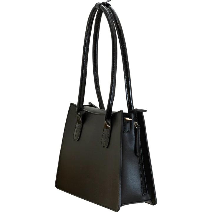 Rugged Rare Myla Concealed Carry Purse - Black