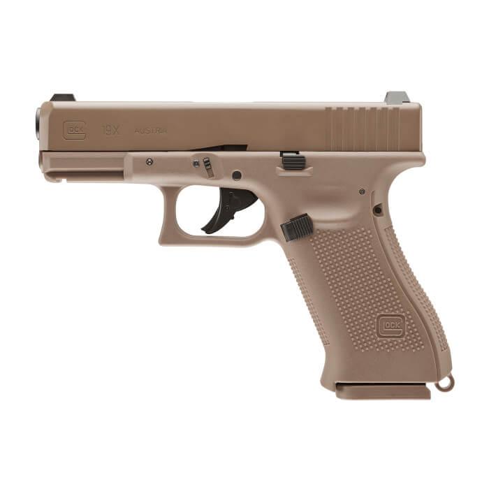 Umarex Glock 19X .177 Bb Air Pistol 18RD Coyote Tan
