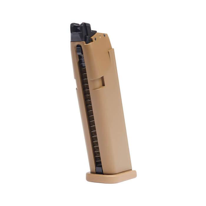 Umarex Glock 19X GEN5 6MM Bb Magazine - Coyote Tan - 20 Rounds