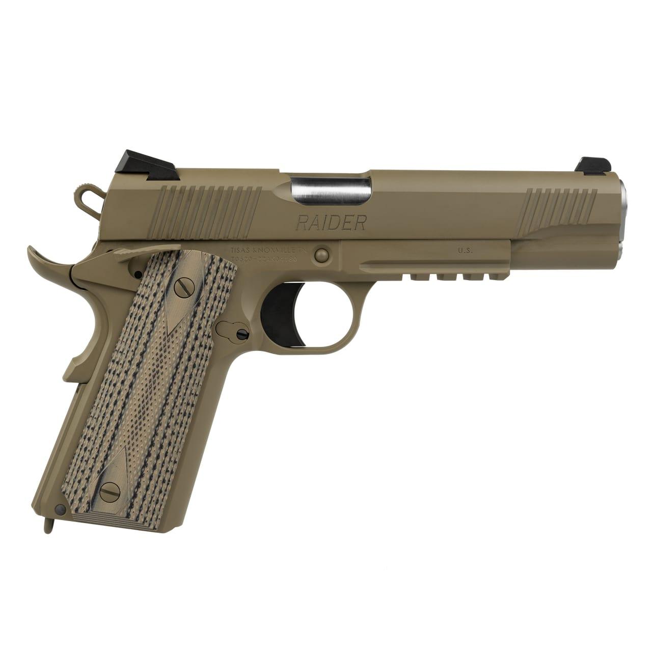 Tisas 1911 Duty Raider 45ACP 8+1 Fde Cerakote